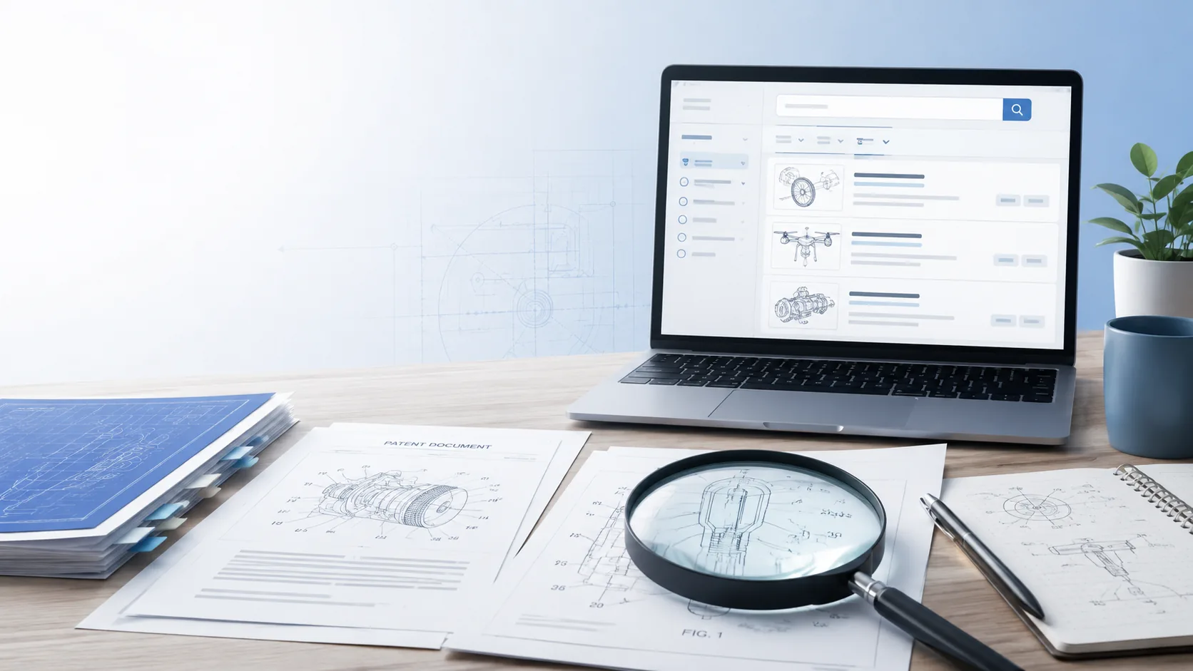 Patent search for an invention